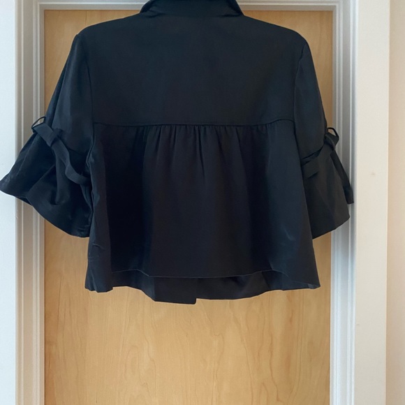 ELLE cropped jacket Sz L - Picture 2 of 6